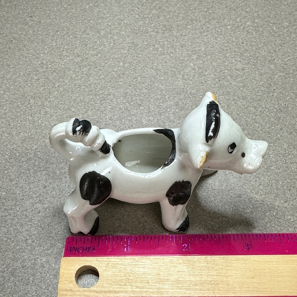 Whimsical Cow Creamer - Black and White - Picture 9 of 10